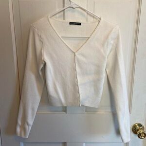 Brandy Melville White Cardigan
